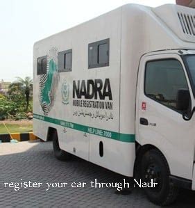 nadra vehicle registration